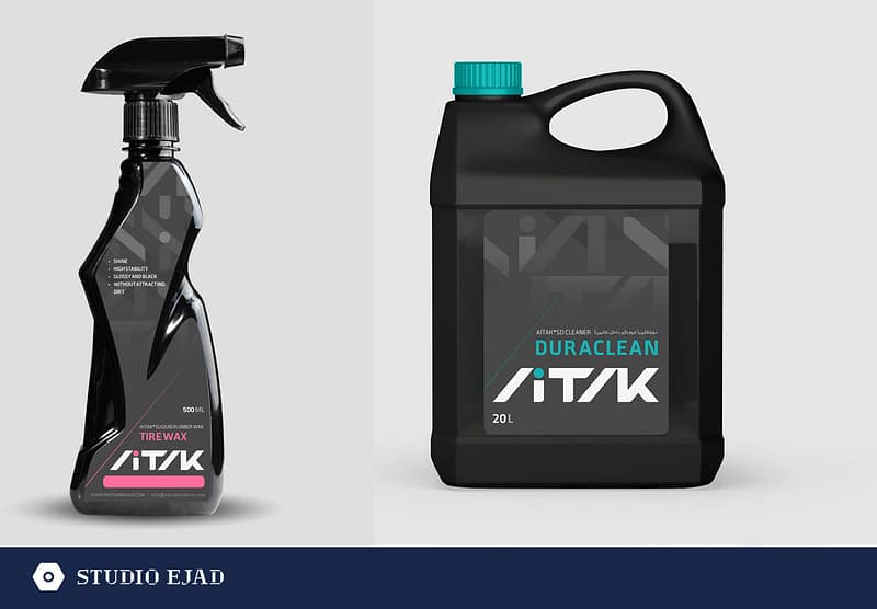 طراحی بسته‌بندی مواد شیمیایی صادراتی